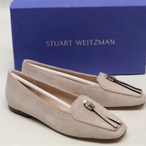 Stuart Weitzman Women's slipknot Tan Loafers